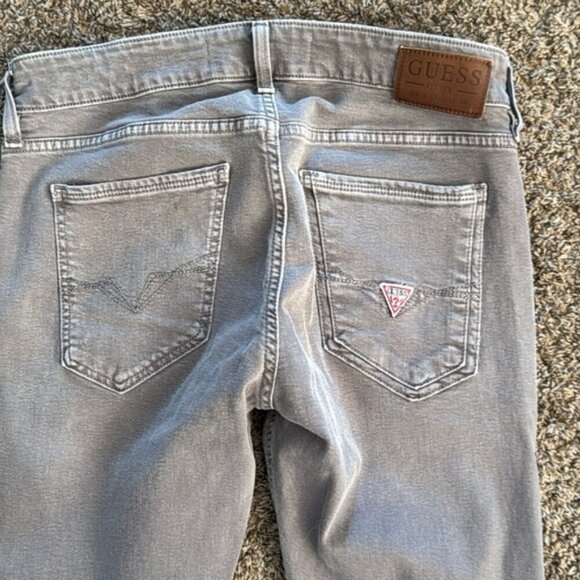 Guess 32 x 30 Gray Skinny Jeans - Picture 8 of 12
